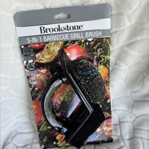 Brookstone 3-in-1 Barbecue Grill Brush